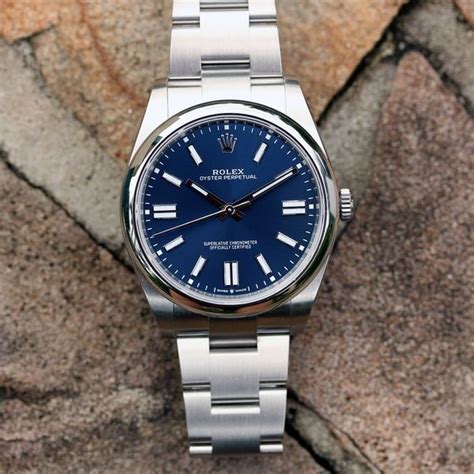 rolex op 41 blue dial